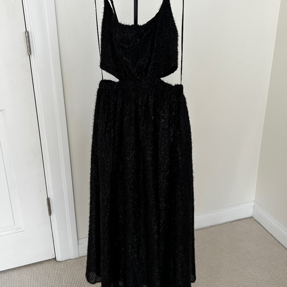 Elliott Nerida Cutout Sequin Dress Black - Picture 4 of 6